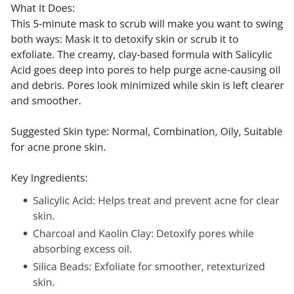 Glamglow Anti-Acne Five minute Mask to Scrub - Picture 4 of 11